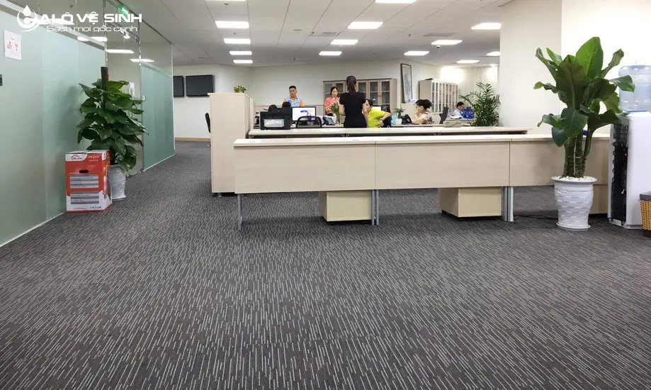 Giặt thảm quận 2 tăng tính thẩm mỹ cho không gian làm việc