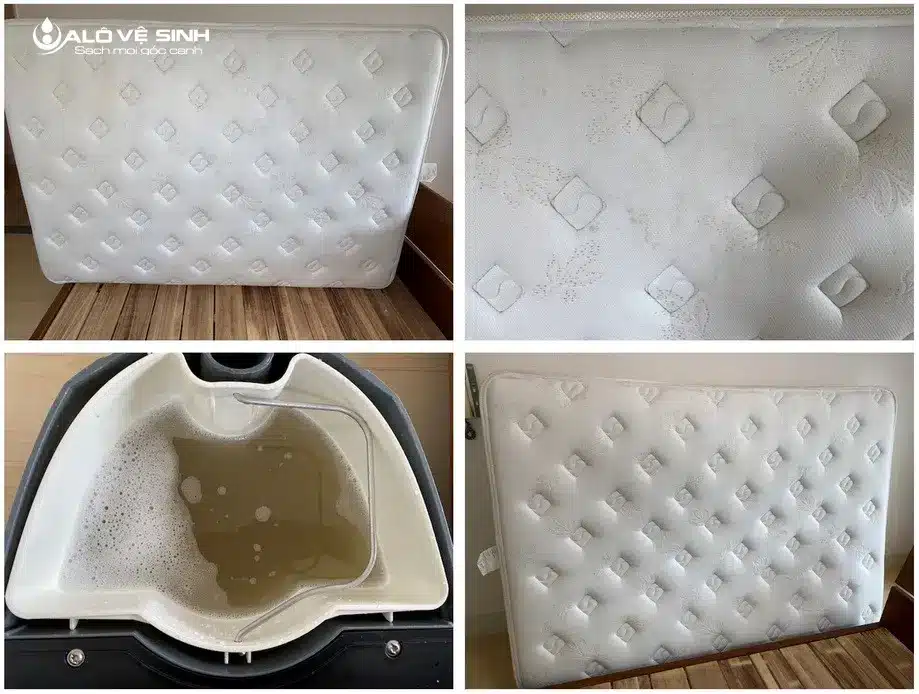 Hiệu quả khi giặt topper Nhà Bè tại Alo Vệ Sinh