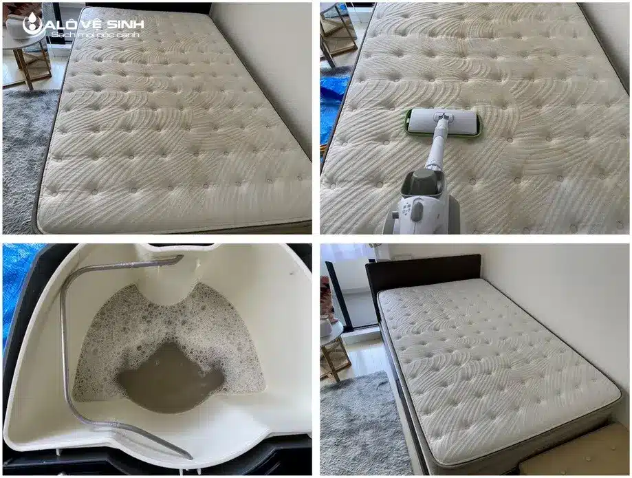 Hiệu quả giặt topper Thủ Đức Alo Vệ Sinh