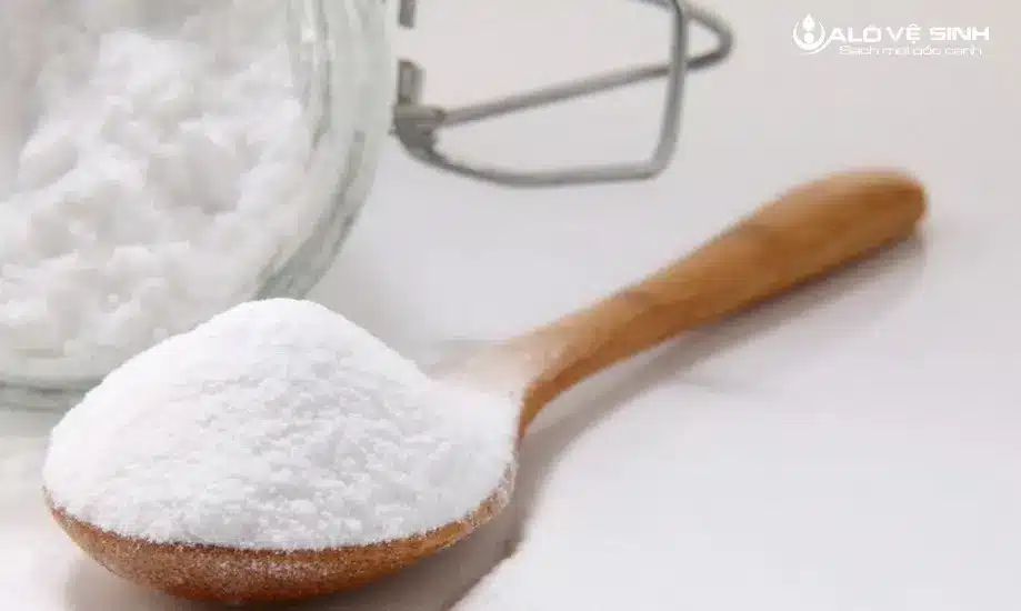 Hướng Dẫn Cách Tẩy Keo 502 Dính Trên Ghế Sofa Sạch Đẹp Như Mới Dùng bột baking soda để tẩy keo 502 dính trên ghế sofa