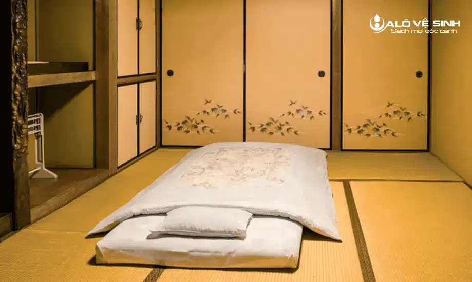 Nệm Futon - Một Nét Đẹp Trong Văn Hóa Nhật Bản Bộ nệm Futon khi xưa chỉ dành cho những người thuộc tầng lớp quý tộc