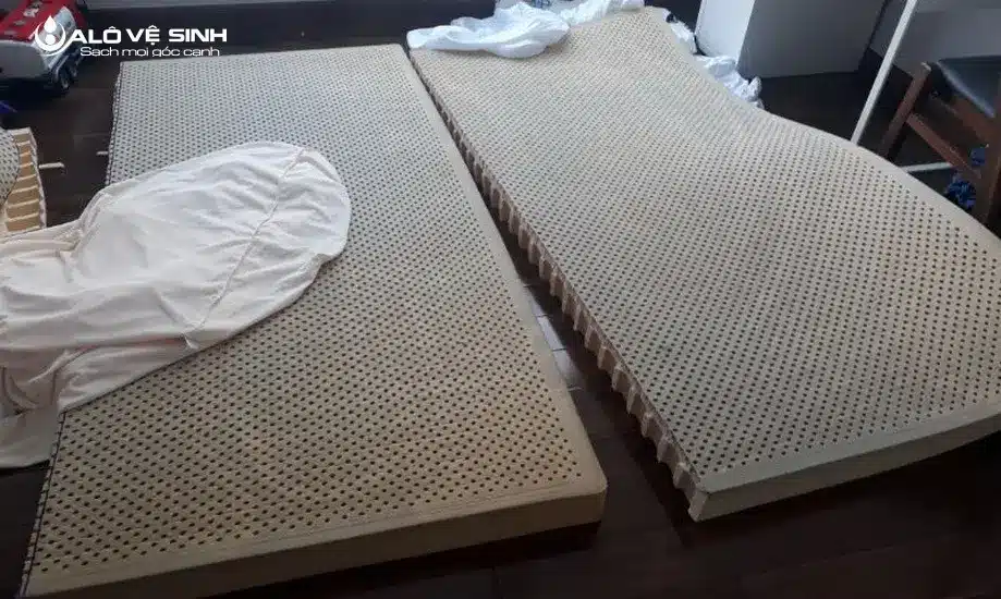 Cách cắt dán nệm cao su được thực hiện qua 5 bước cơ bản