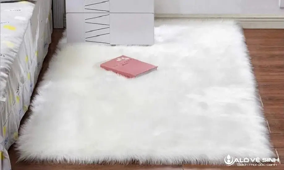 Cách làm khô thảm lông sau khi giặt bằng máy giặt