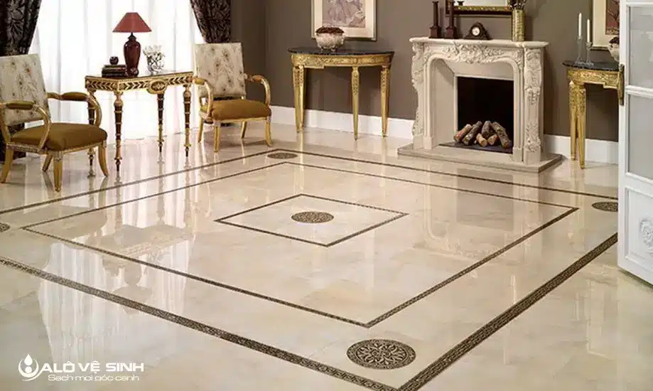 Chất lượng đánh bóng sàn đá tại Alo Vệ Sinh 