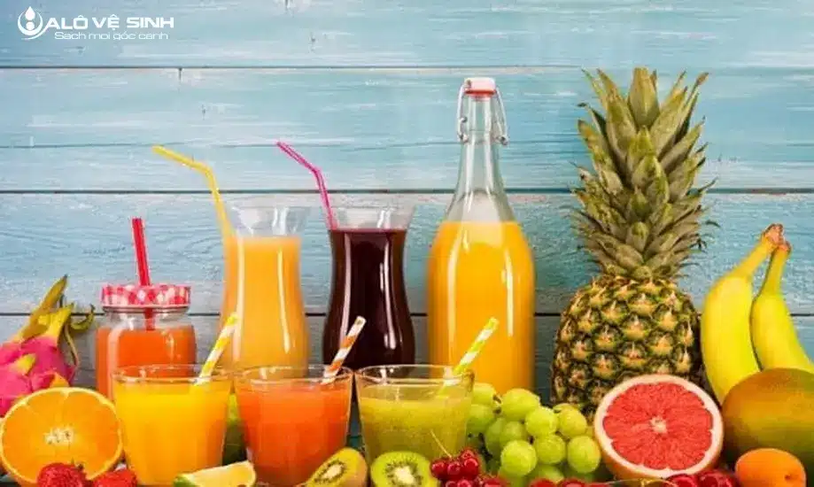 Chất tẩy rửa thảm tự chế làm từ nước soda trái cây