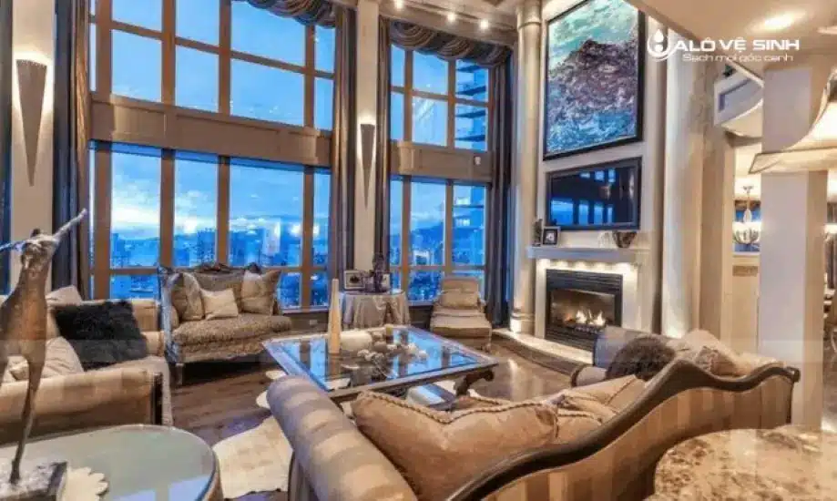 Sofa White giúp căn nhà thêm phần sang trọng