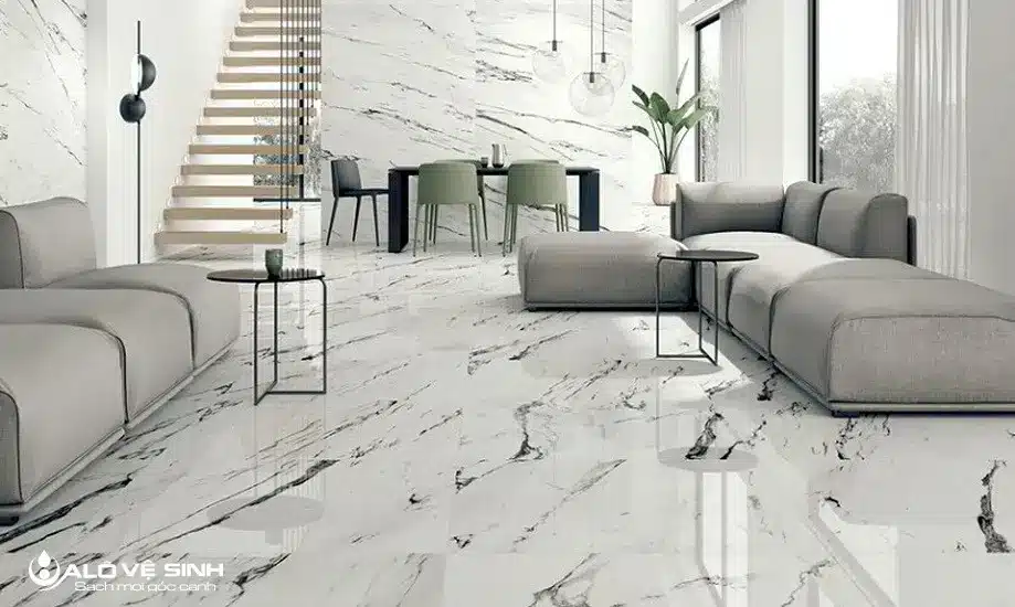 Đánh bóng sàn định kỳ làm căn phòng sang trọng hơn