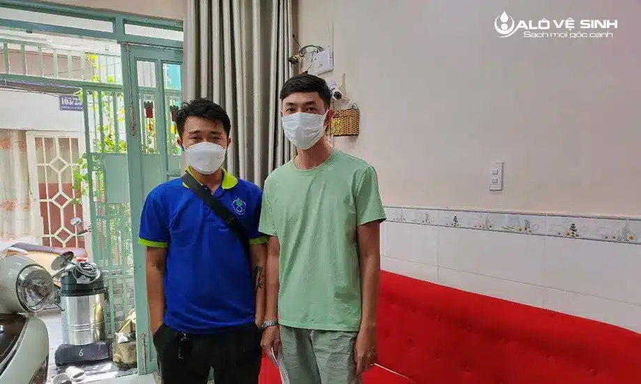 Khách Hàng Đánh Giá Về Alo Vệ Sinh Anh Nguyễn Hoàng Long đánh giá chất lượng dịch vụ giặt ghế sofa tại nhà Alo Vệ Sinh