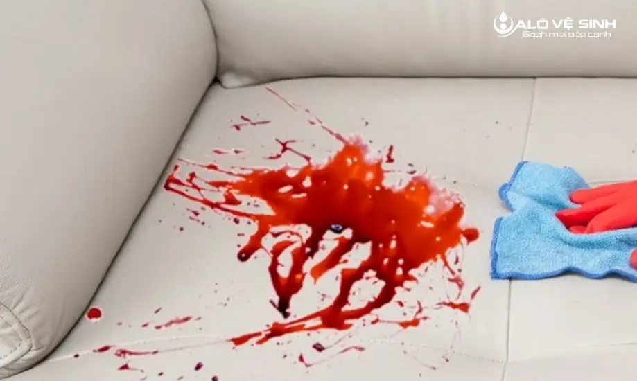 Cách Làm Sạch Vết Máu Trên Ghế Sofa Nhanh Chóng, Hiệu Quả Ghế sofa bị dính máu gây mất thẩm mỹ và tạo ra mùi hôi khó chịu