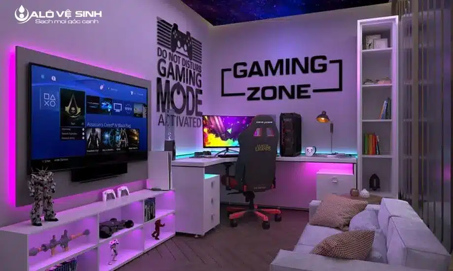 Giặt ghế gaming Alo Vệ Sinh mang lại vẻ đẹp hoàn thiện cho căn phòng game của bạn