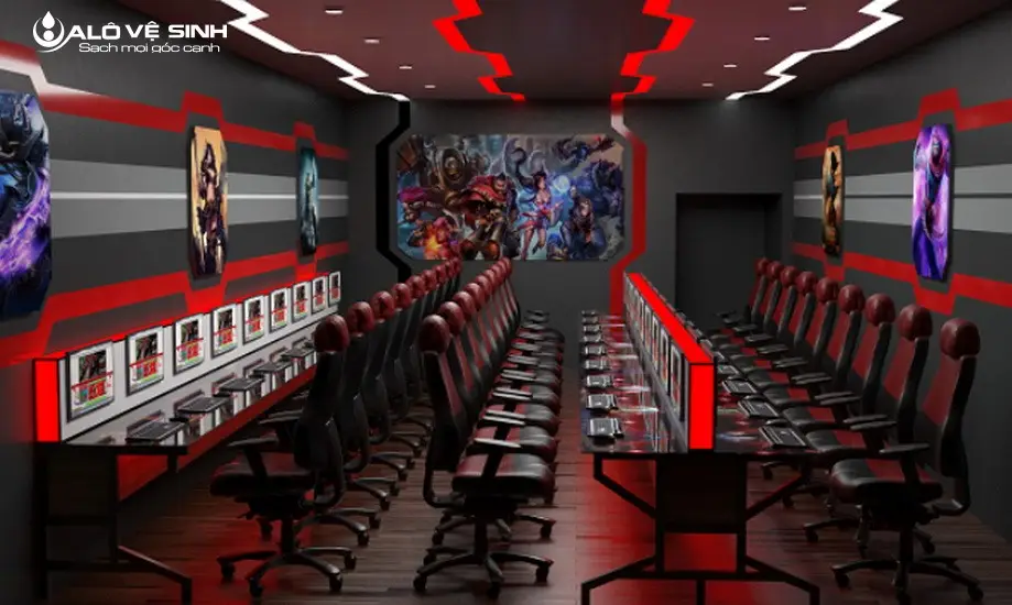 Giặt ghế gaming định kỳ nâng cao chất lượng dịch vụ sạch sẽ và thoáng mát cho quán game