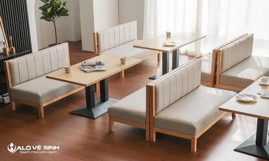 Dịch vụ giặt ghế nhà hàng ăn uống