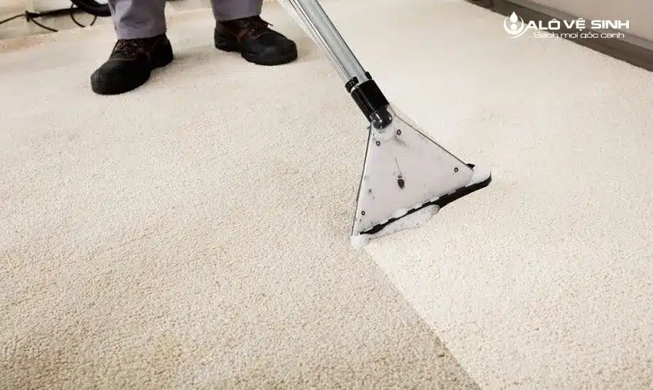 Dịch vụ giặt thảm lót sàn bida sạch mọi vết bẩn trên thảm