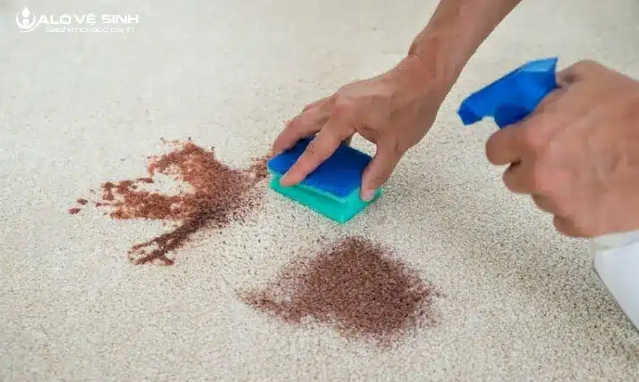 Hướng dẫn giặt thảm chùi chân bằng tay