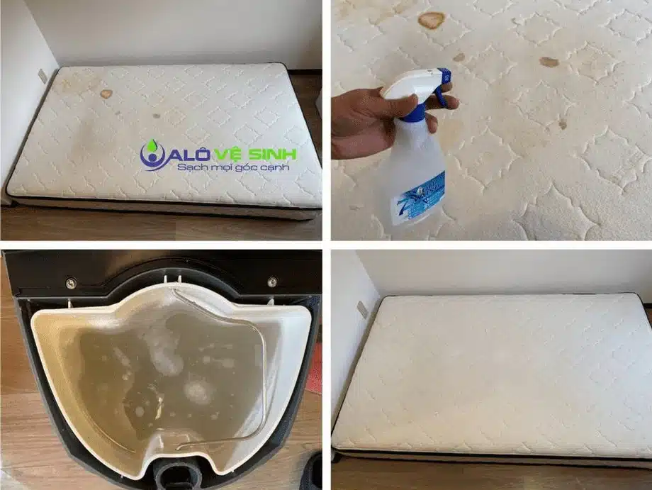 Các bước loại bỏ vết máu trên chăn bông tại nhà đơn giản