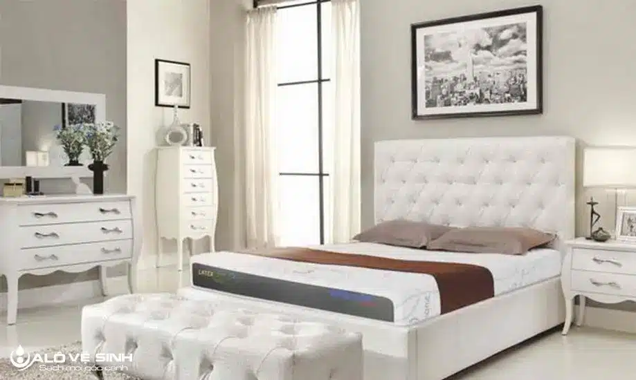 Nệm cao su Dura Aire được đánh giá cao về tính thoải mái và đẹp