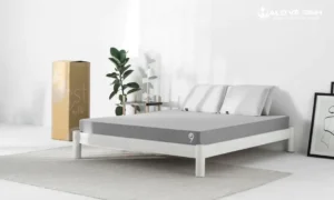 Nệm có độ dày 5cm phù hợp với trẻ em