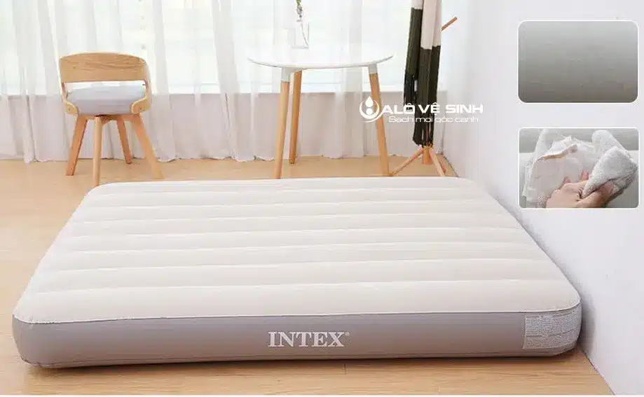 Nệm hơi được bơm khí để tạo sự đàn hồi và êm ái