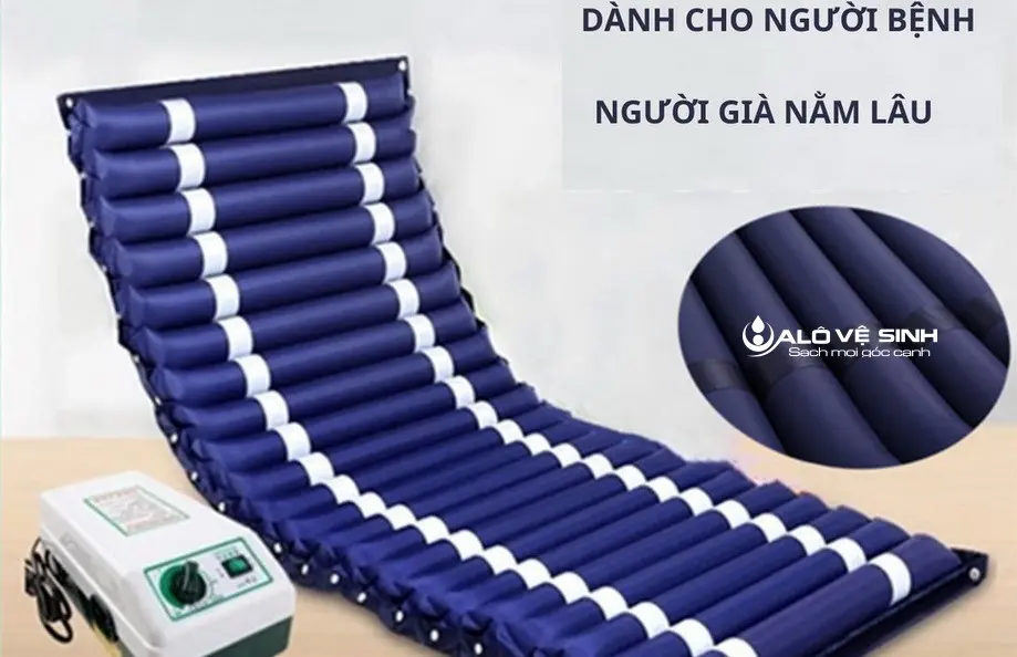 Nệm hơi thường được sử dụng trong lĩnh vực chăm sóc sức khỏe