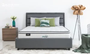 Nệm lò xo Hunter với phần thiết kế túi độc lập và đường nét tinh tế