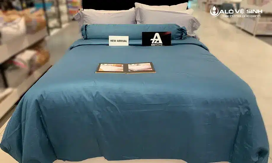 Thay ga trải giường định kỳ giúp nệm luôn sạch sẽ, thơm tho