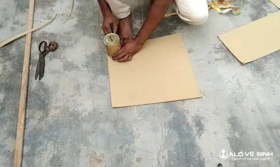 Chuẩn bị các nguyên vật liệu để làm cách may nệm ghế gỗ đơn giản