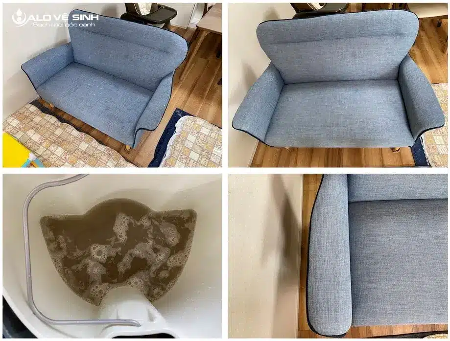 Quy Trình Giặt Ghế Sofa Đúng Chuẩn Như Chuyên Gia Quy trình giặt ghế sofa tại nhà đúng chuẩn Alo Vệ Sinh