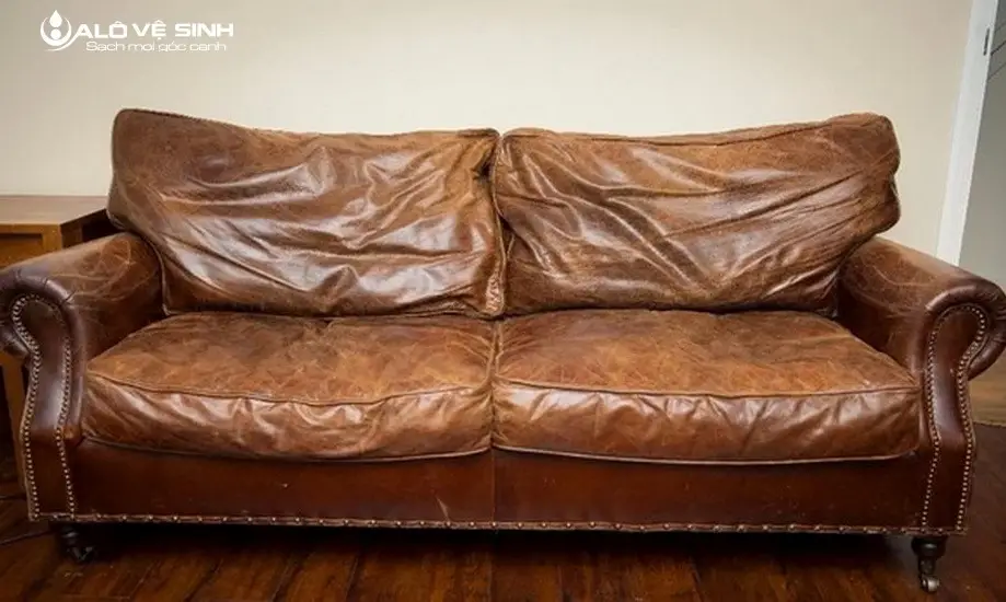 Sofa bị lún do chất lượng đệm và lò xo kém