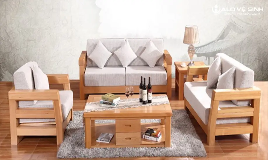 Các Loại Gỗ Làm Sofa Hiện Nay Được Ưa Chuộng Nhất Sofa gỗ được làm tự gỗ tự nhiên rất bền đẹp