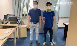 Anh Lê Anh Tuấn sử dụng dịch vụ giặt thảm văn phòng tại Alo Vệ Sinh