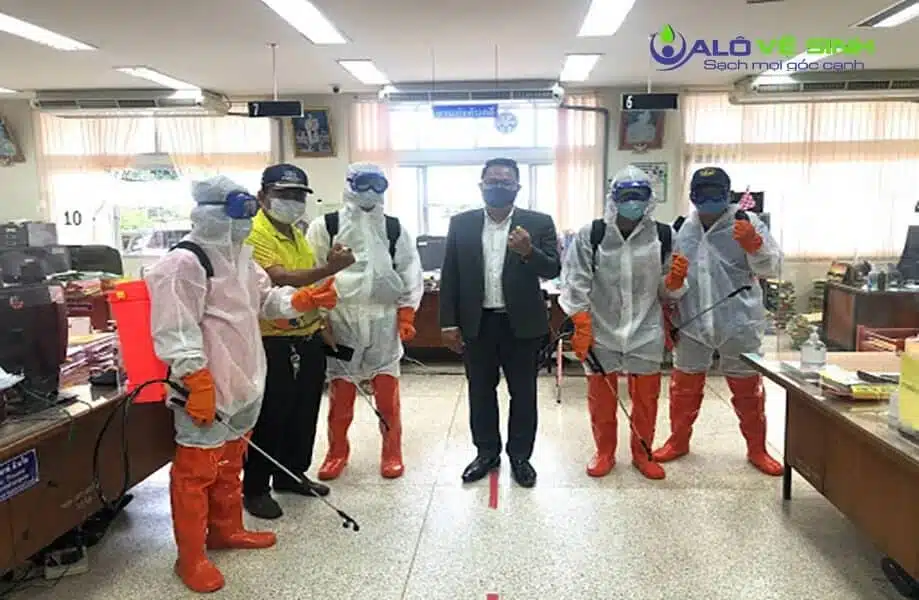Dịch Vụ Phun Khử Khuẩn - 30 Phút Có Mặt & Giá Tốt TPHCM Sự tin tưởng của khách hàng luôn là động lực to lớn với Alo Vệ Sinh