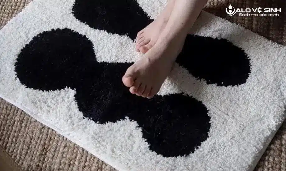 Thảm chùi chân chống trượt được sử dụng phổ biến hiện nay