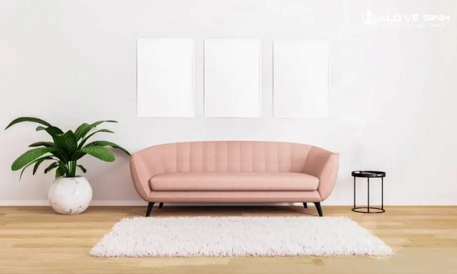 Thảm lông bị bết do bụi bẩn tích tụ