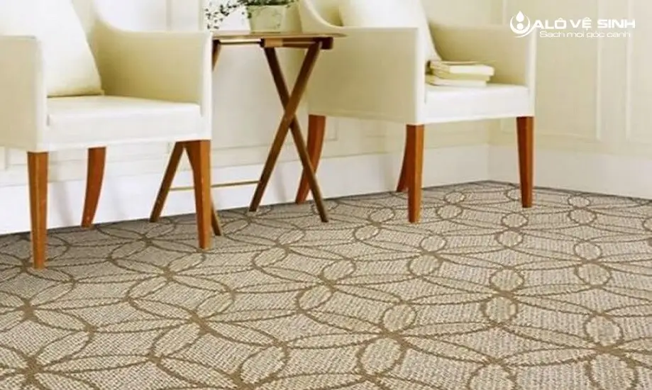 Tổng Hợp Các Loại Thảm Lót Sàn Nhà Phổ Biến Hiện Nay Thảm lót sàn nhà chất liệu đan thủ công ấn tượng