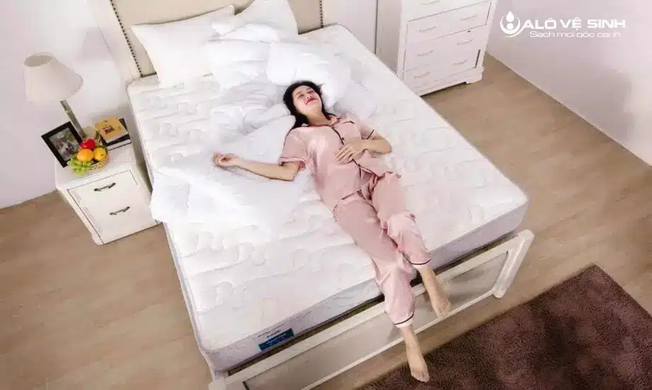 Người dùng sẽ cảm thấy dễ chịu và thoải mái khi nằm trên nệm lò xo IPS 5-Zone System