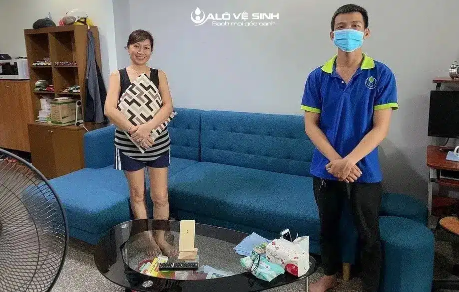 Thuê đơn vị vệ sinh ghế sofa tại nhà uy tín TPHCM - Alo Vệ Sinh.