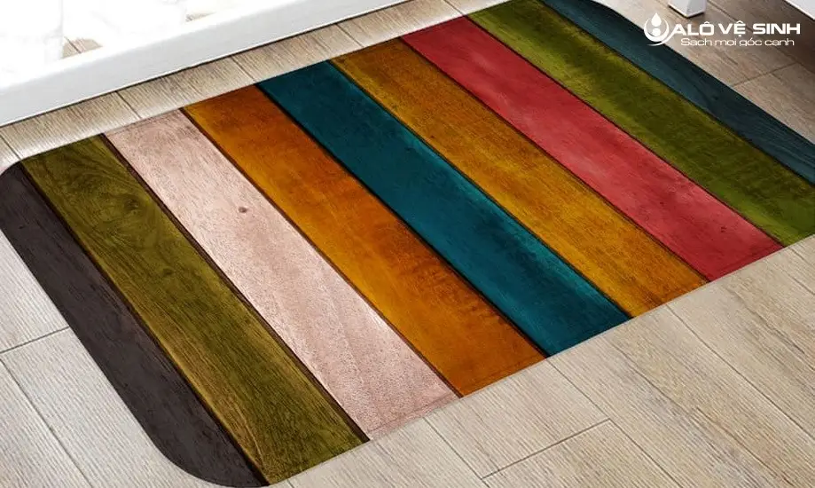Thường xuyên vệ sinh giúp thảm được sạch sẽ, tươi mới