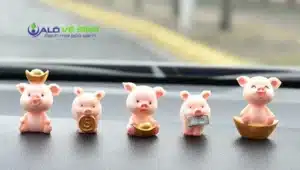 Tượng trang trí ô tô mang đến cảm giác thư giãn mỗi khi cầm lái