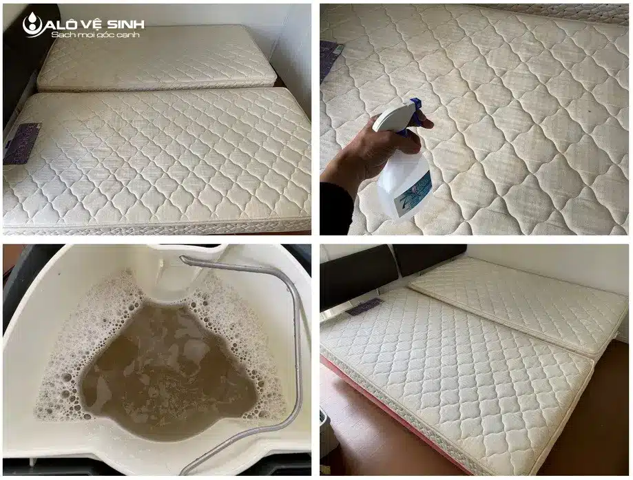 Chất lượng vệ sinh nệm Nhà Bè