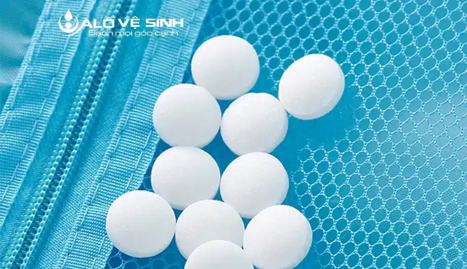 Viên khử mùi cũng có tác dụng khử mùi hôi khó chịu trên nệm