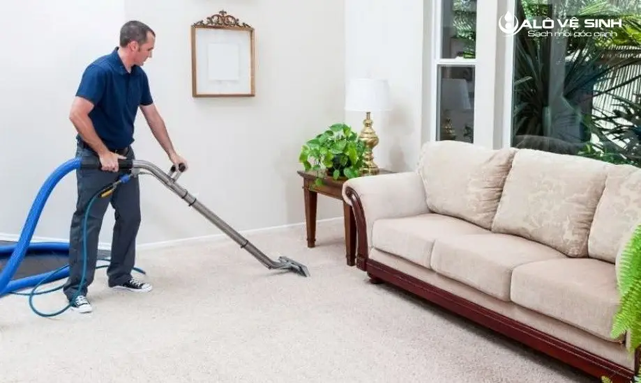 Sử dụng máy giặt thảm gia đình công nghiệp