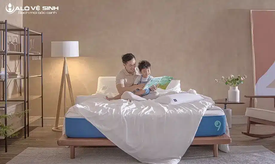 Vệ sinh đệm bằng cồn rất an toàn và hiệu quả