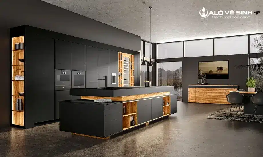 Phòng bếp sạch sẽ ngăn ngừa vi khuẩn có hại