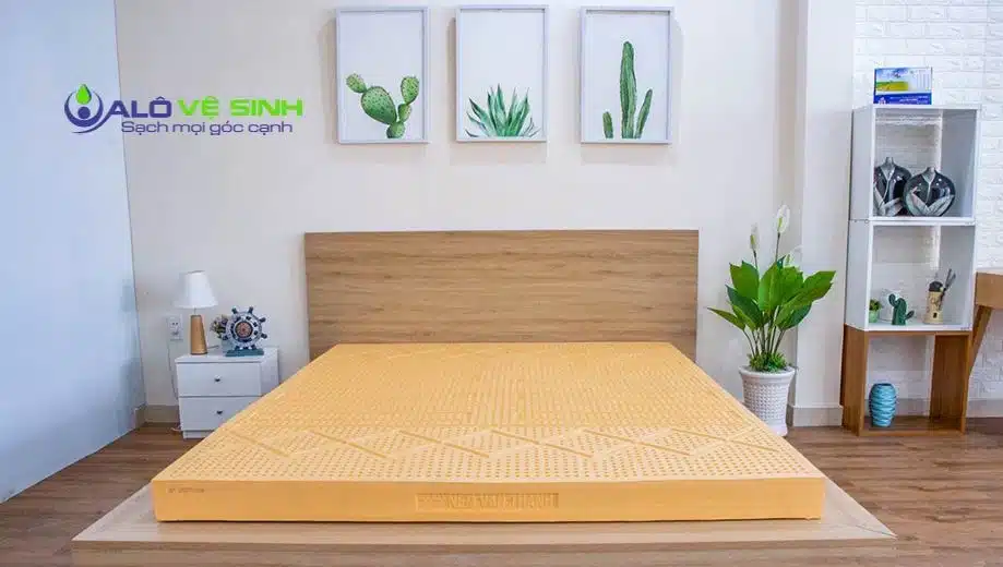 Giặt nệm tại nhà thường xuyên giúp tăng tuổi thọ nệm