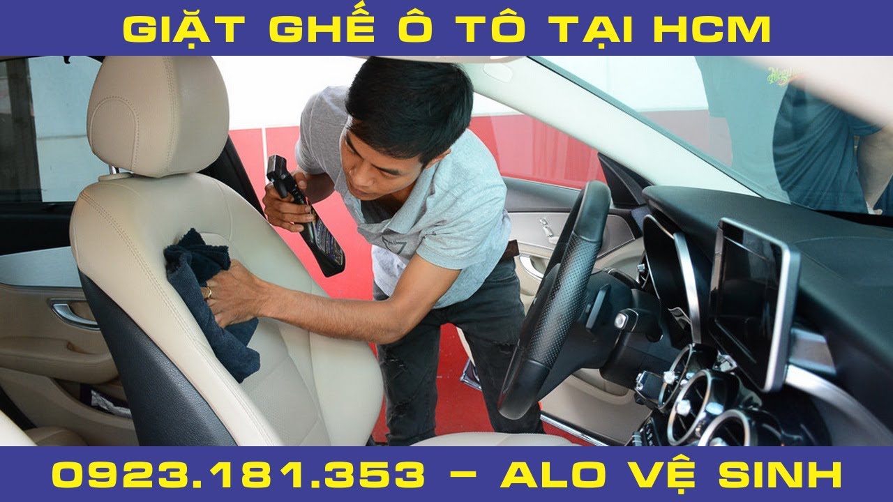 Giặt Ghế Ô Tô - 30 Phút Có Mặt & Giá Tốt TPHCM YouTube Video